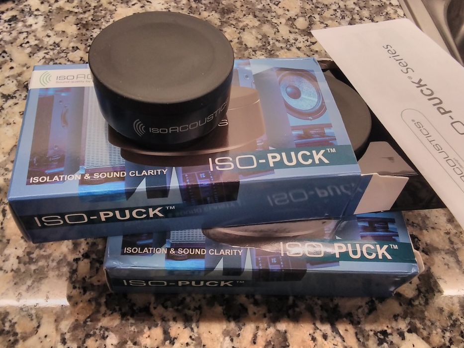 Isoacoustic NOVOS anti vibrações/ressonâncias  Preço fixo Desocupar