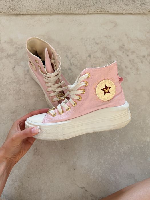 Rozowe Converse 37