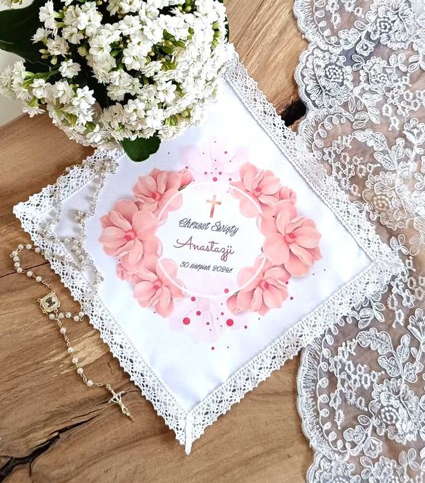 Szatki do Chrztu Wzory Imię Data