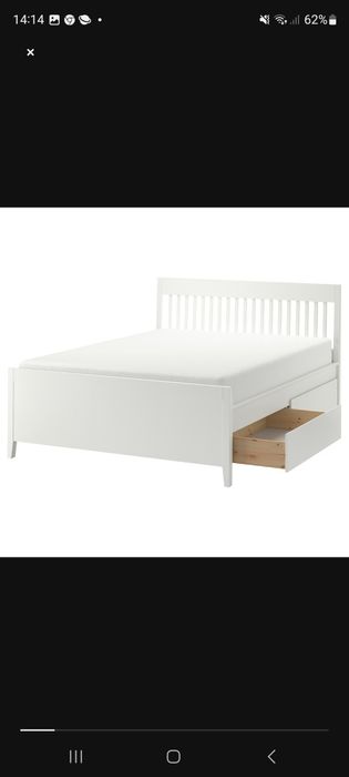 Łóżko IDANÄS Ikea 140×200
