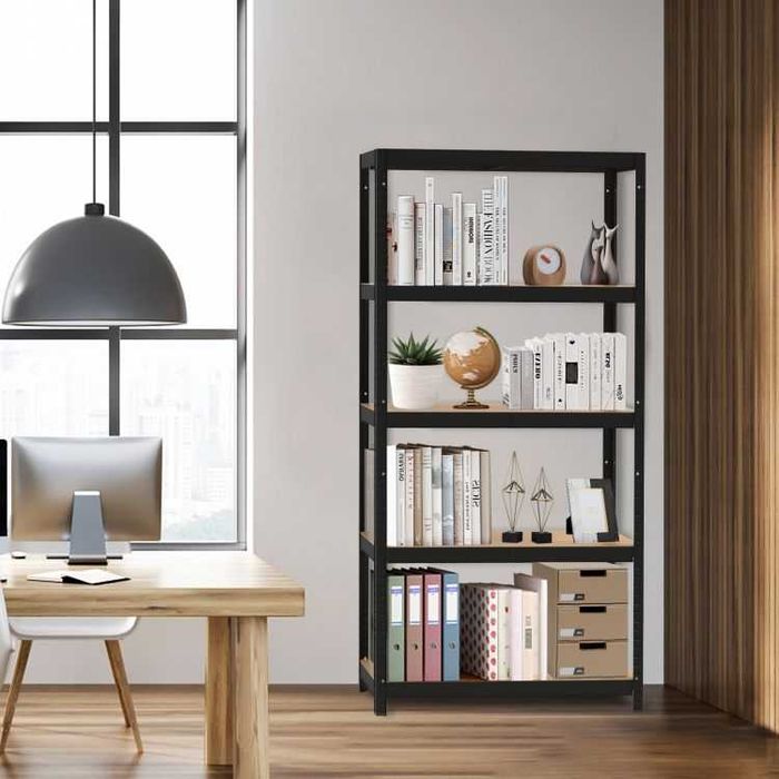 REGAŁ METALOWY MAGAZYNOWY do biura garażu piwnicy 5 półek