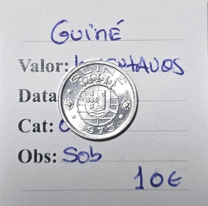 10 centavos 1973 Guiné