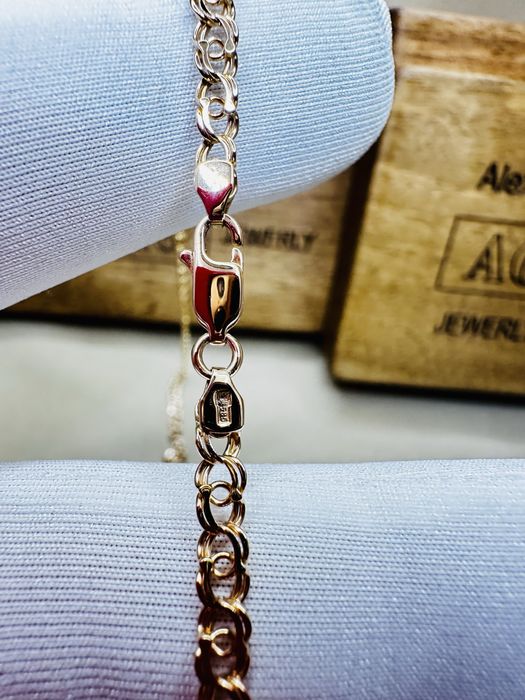 Золотая цепочка 585 весом 9,88 грамм