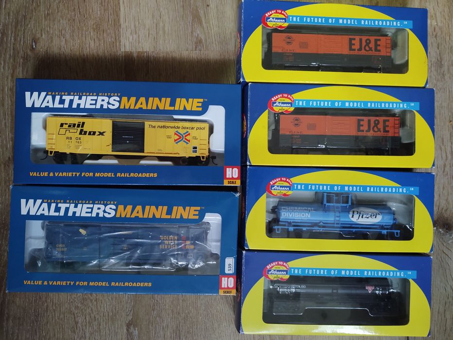 Wagony towarowe  H0 USA Athearn Atlas Bachmann Walthers