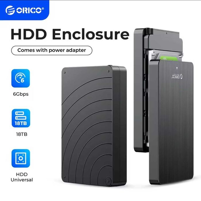 Корпус Orico HM35C3 SATA 6Gbps зовнішня кишеня 3.5 Type C