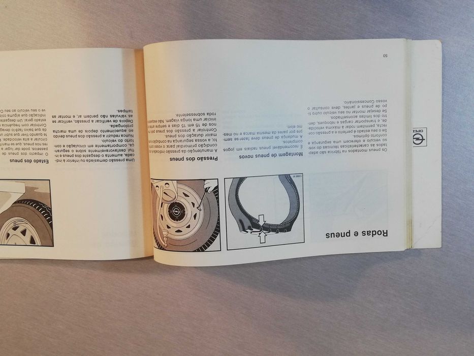 Opel Corsa A - Manual do condutor