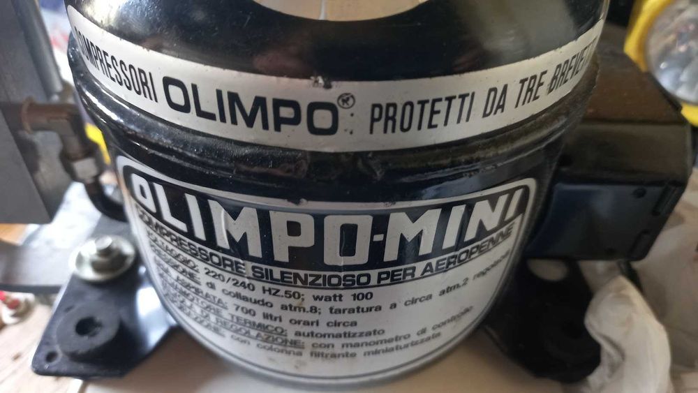 Título: Compressor Silencioso para Aerógrafo - Mann Olimpo-Mini