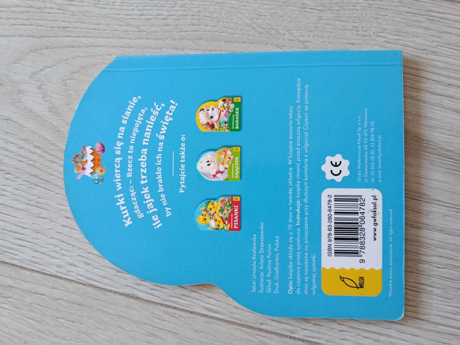 Książka "Wielkanocny kurczaczek"