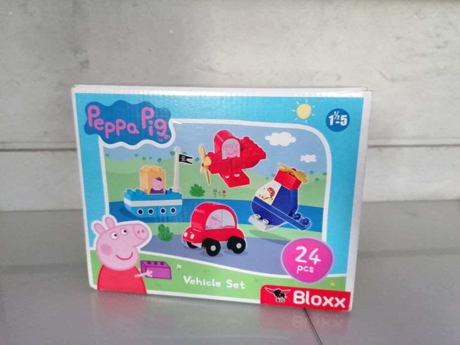 Bloxx Peppa Pig klocki pojazdy 1,5-5 lat