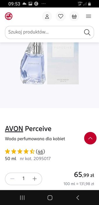 Perceive 100 ml. Limited Edition for Him, Ona.