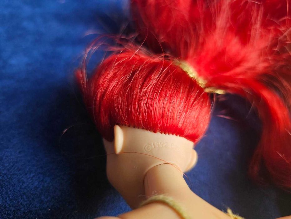 1992 Disney Mermaid LUCKY IND. CO.LTD.1987 Blonde blue eyes Vtg Barbie