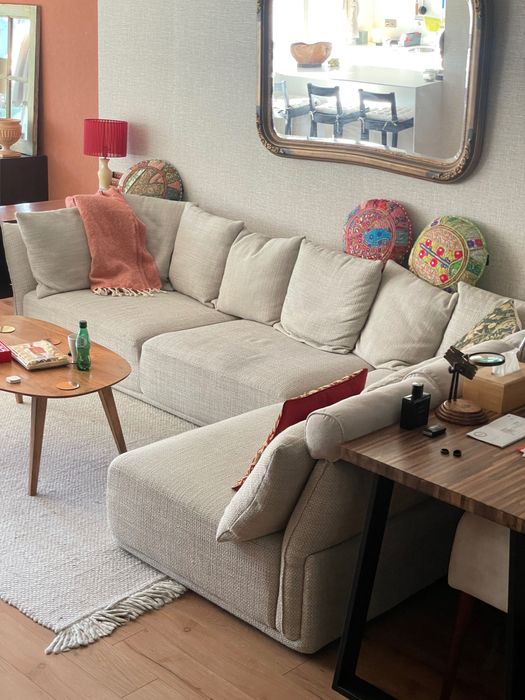 Sofa grande de canto da Area
