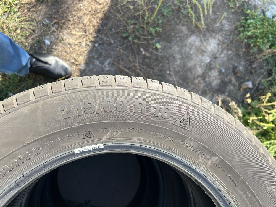 Продам комплект зимних колёс Continental ContiWinterContact  TS 830 p 215/60 R16