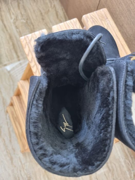 Giuseppe Zanotti зимние ботинки