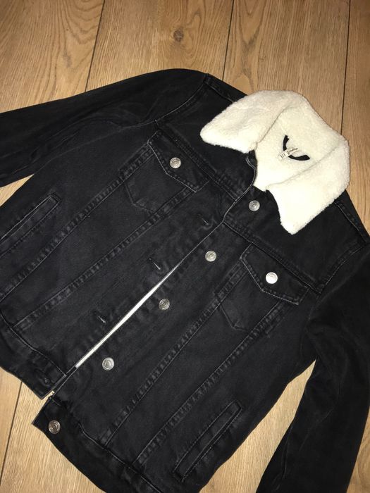 Kurtka jeansowa z kożuszkiem