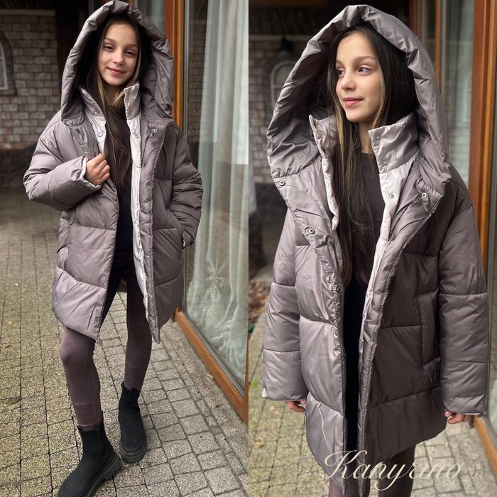 Зимова куртка для дівчинки 140-158р