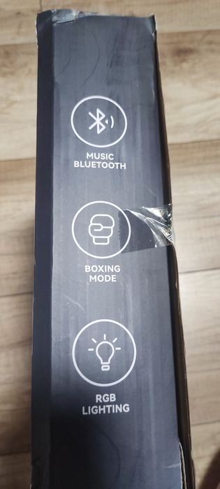 Nowa tarcza bokserska LED , USB z rękawicami Bluetooth