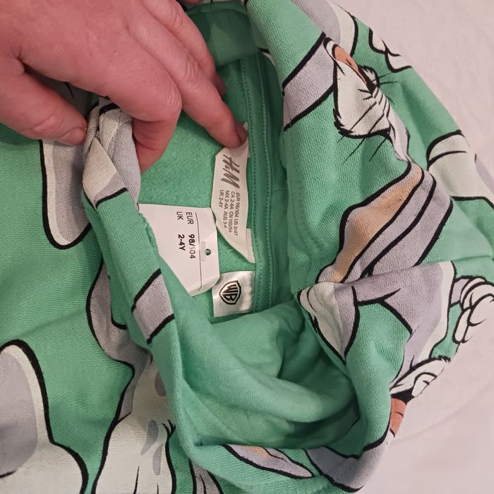 Bluza Królik Bugs rozm. 98/104 _ H&M