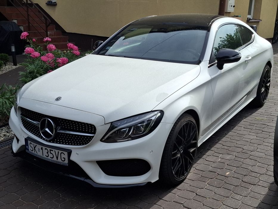 Auto do wynajęcia, do ślubu, Maserati Levante - biała perła, Mercedes coupe