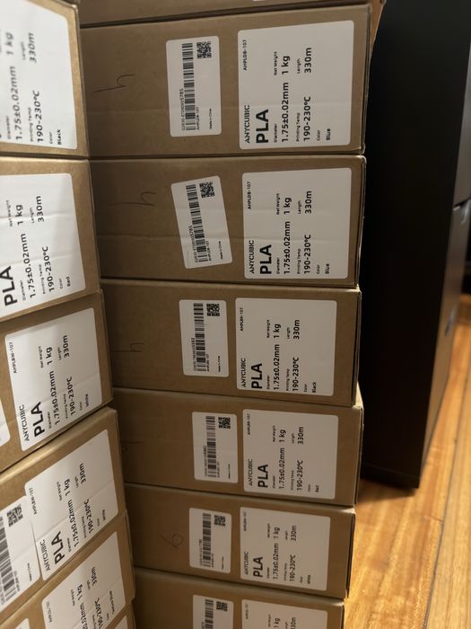 Filamento PLA - Bobines 1KG - Varias Cores