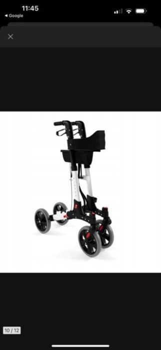 Balkonik składany na kółkach chodzik dla seniora więcej na priv