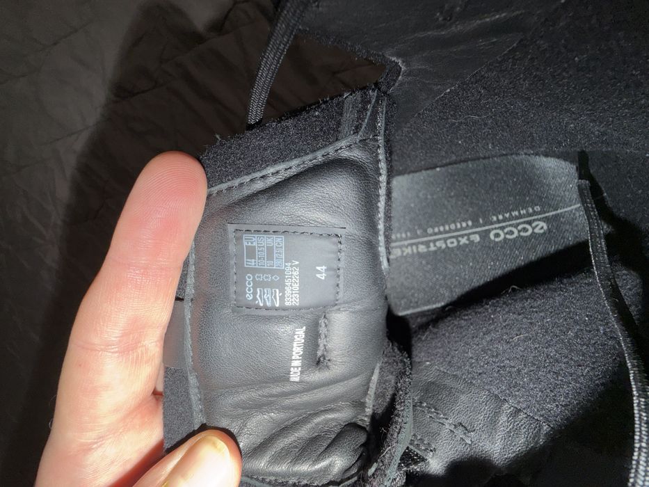 Черевики шкіряні Ecco Exostrike, EU 44, 29.7см, утеплені