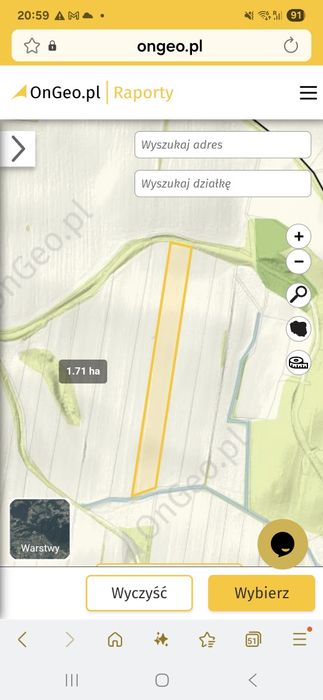 Grunt rolny 1,75 ha – Piotrkowiczki | blisko Wrocławia | S5