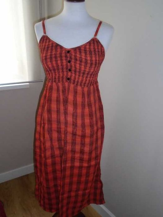 Vestido vintage com elástico