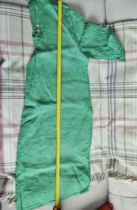 Lniana sukienka L/XL