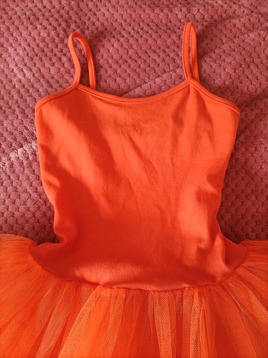 Fato com tule 5/6 anos