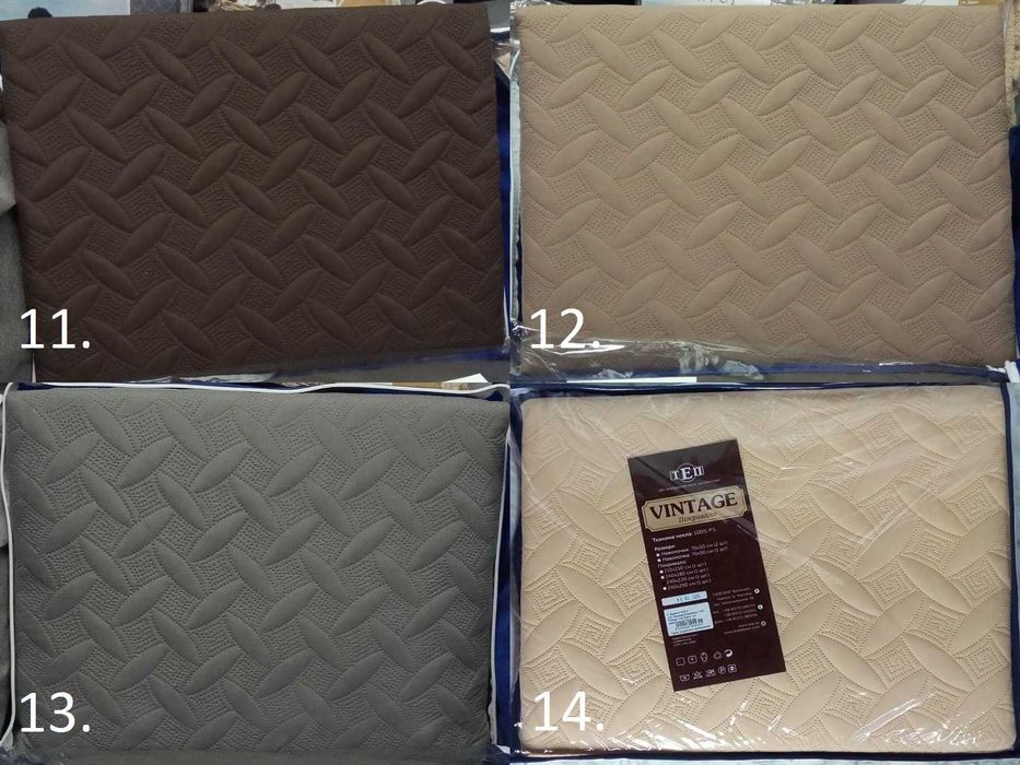 Покрывало стеганое Elway/ТЕП, атласное, велюровое, акриловое, дивандек