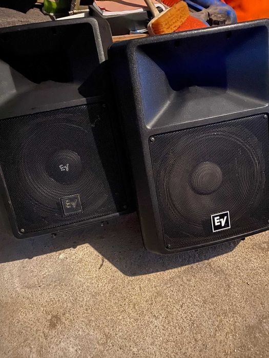 colunas electrovoice sx300 e wharfedale pro titan de8 e de12