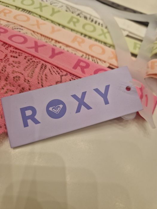Pięciopak koronkowych stringów Roxy w ślicznych kolorachNowy50złTANIEJ