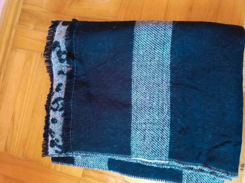 Szalik Mohito dwustronny panterka + paski