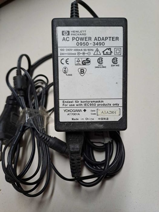 Адаптор AC POWER  24 v 500ma
