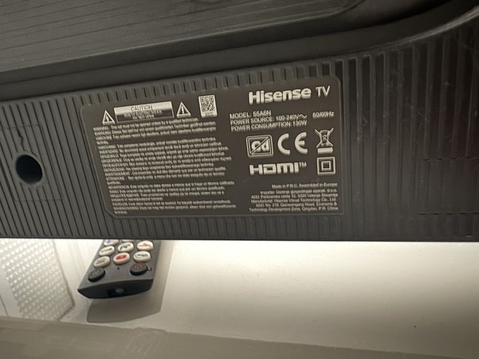 Televisão Hisense para peças