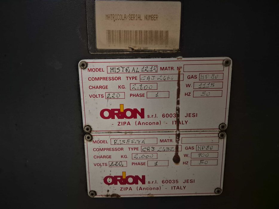 Witryna do lodów, Konserwator ORION