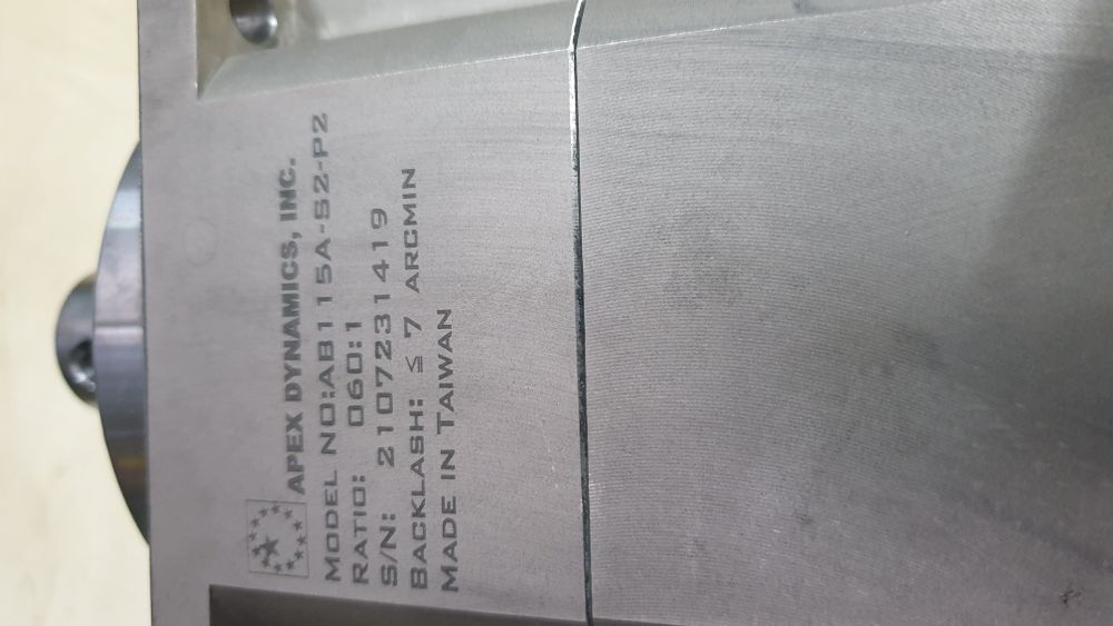 Silnik synchroniczny siemens 1fk7062 2af71 1qa0 przekładnia apex 115al