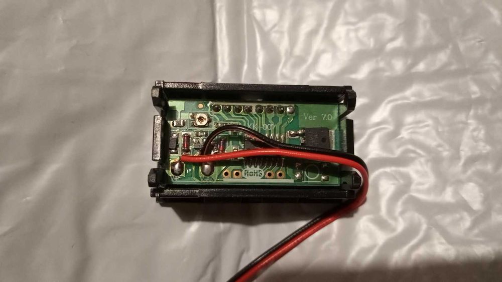 Вольтметр индикатор заряда аккумулятора напряжение от 6 В до 60 В