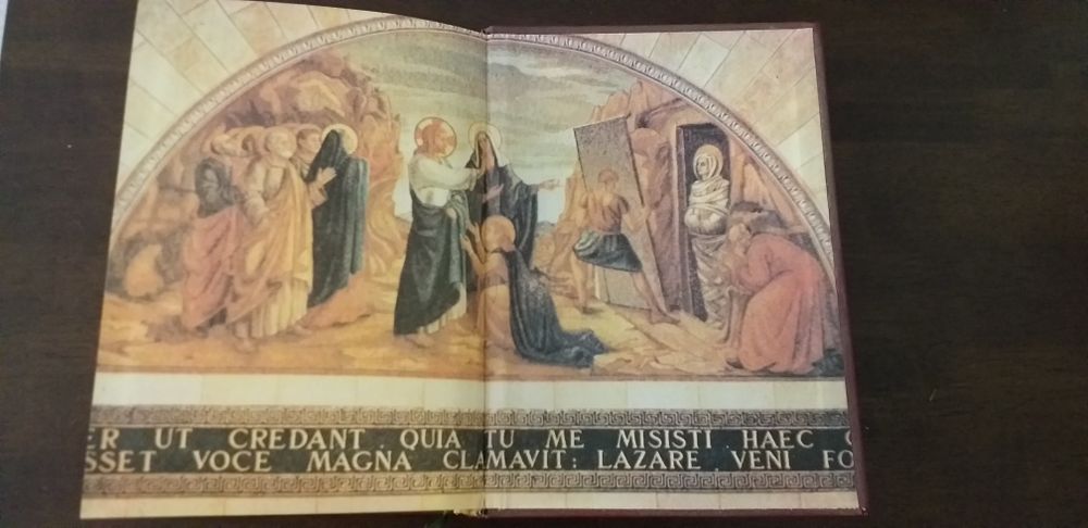 Excelente prenda Natal! Biblia ed 1968 assinada Cardeal Patriarca D An