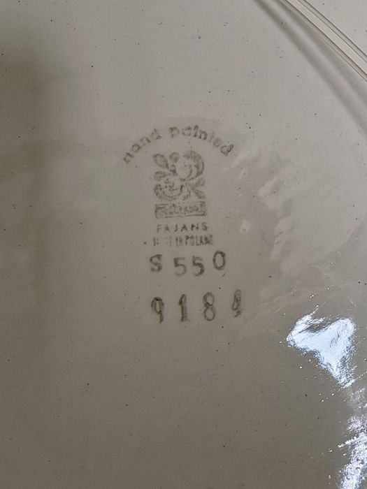 Talerz ozdobny Fajans Włocławek