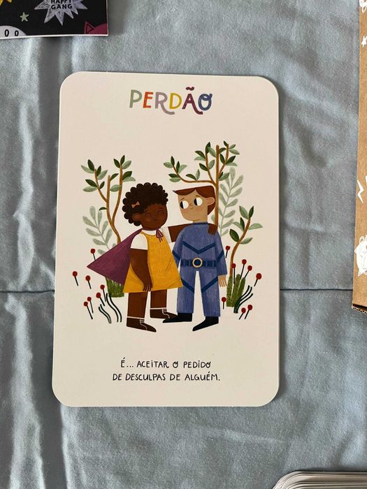 Os Meus Superpoderes, 30 cartas e livro The Happy Gang