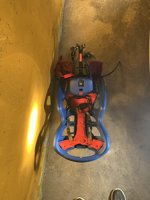 Cadeira de criança para bicicleta – usada, em ótimo estado