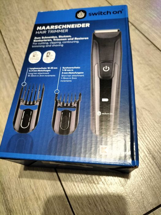 Nowa Maszynka do włosów switch on