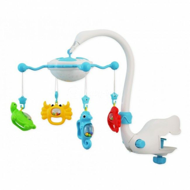 Музыкальный мобиль Baby Mix Морской с подсветкой