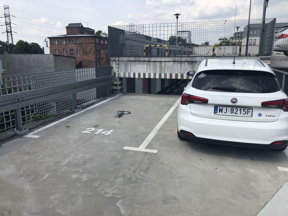 Miejsce postojowe na parkingu wielopoziomowymKosciuszki/Prądzyńskiego - Widok 3