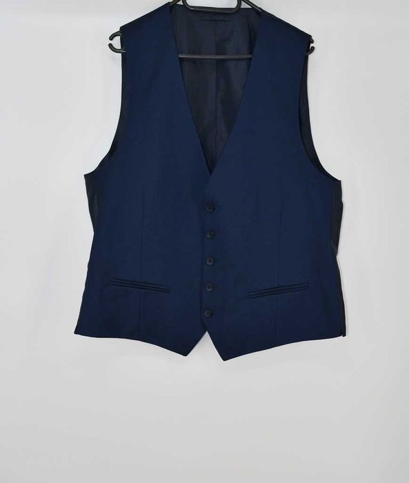 Elegancka kamizelka granatowa C&A 27