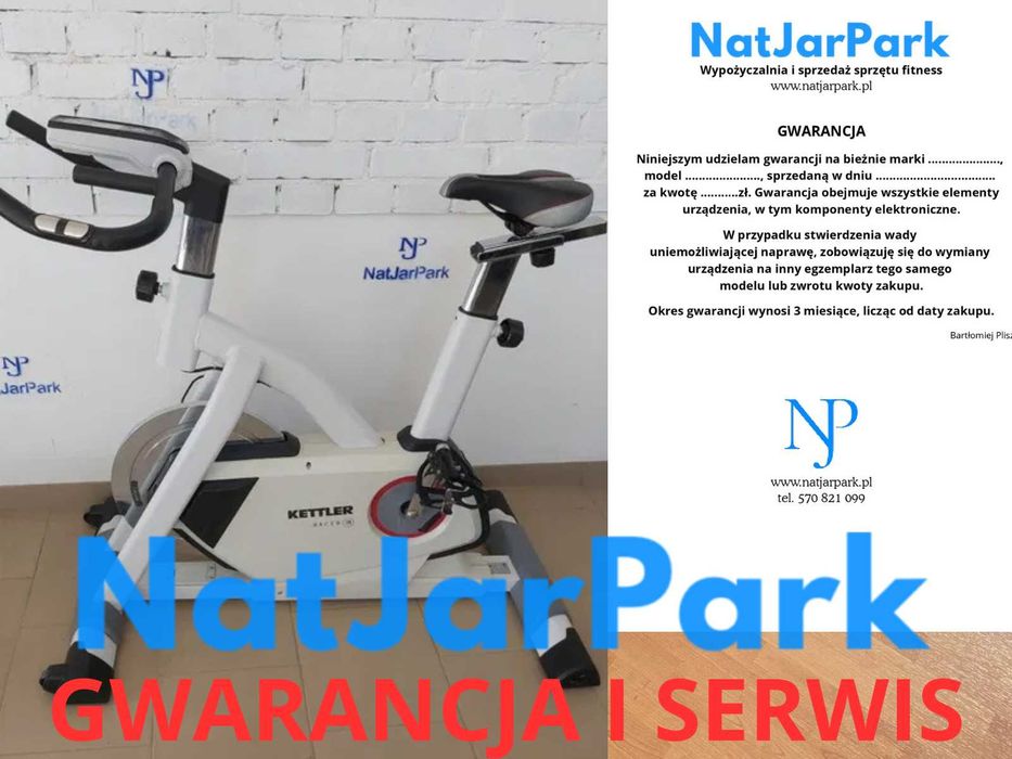 Rower spinningowy Kettler Racer 3 elektromagnetyczny