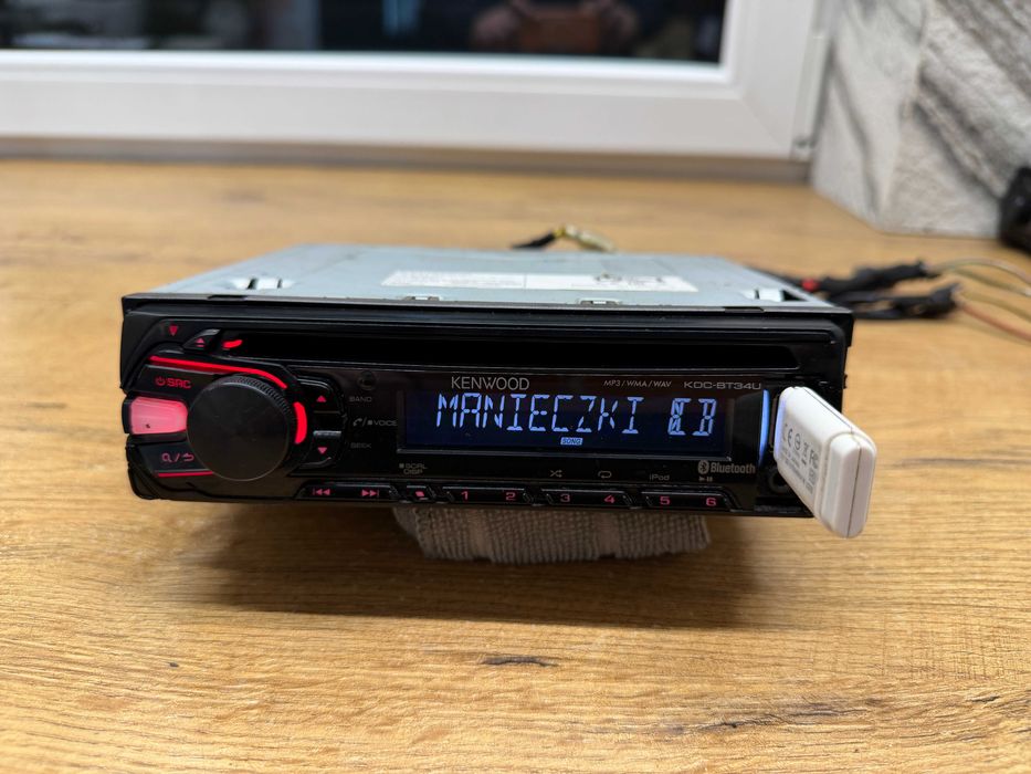 radioodtwarzacz kenwood kdc-bt34u