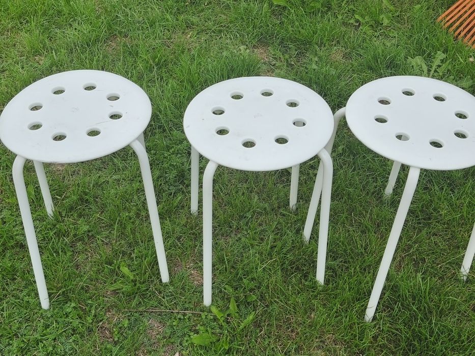 Sprzedam 3 taborety IKEA używane